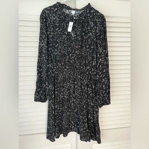 Black Dress With Star Print